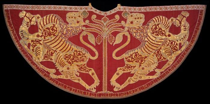 Coronation mantle of roger ii