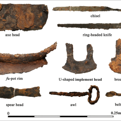 Han dynasty slave branding iron