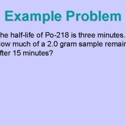 Half-life of pennium lab answer key