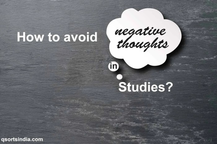 Negative thoughts that occur while driving often surface